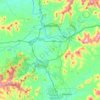 Asheville topographic map, elevation, terrain
