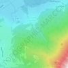 Thermesay Topographic Map Elevation Terrain