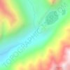 Cutatambo topographic map, elevation, terrain