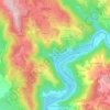Le Moulinot topographic map, elevation, terrain