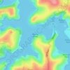 Beauty Point topographic map, elevation, terrain