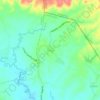 Tibag topographic map, elevation, terrain