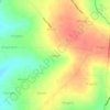 Arapai topographic map, elevation, terrain