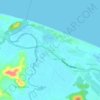 Namuac topographic map, elevation, terrain