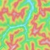 Bradshaw topographic map, elevation, terrain