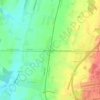Mason and Dixon topographic map, elevation, terrain