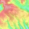 Great Hampden topographic map, elevation, terrain