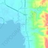 Poblacion topographic map, elevation, terrain