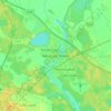 Neustadt-Glewe topographic map, elevation, terrain