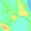 Yanakie topographic map, elevation, terrain