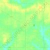 Otwell topographic map, elevation, terrain