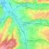 Partij topographic map, elevation, terrain