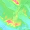 Crljenik topographic map, elevation, terrain