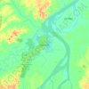 Iquitos topographic map, elevation, terrain