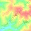 Vila do Quadro topographic map, elevation, terrain