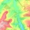 Trois Maisons topographic map, elevation, terrain