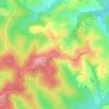 Croix des Anglais topographic map, elevation, terrain