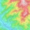La Blache des Abattus topographic map, elevation, terrain