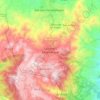 San Pedro Sacatepéquez topographic map, elevation, terrain