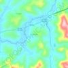 Batatuba topographic map, elevation, terrain