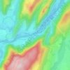 Le Port topographic map, elevation, terrain
