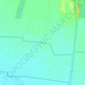 Emek HaHula topographic map, elevation, terrain