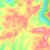 San Mateo topographic map, elevation, terrain