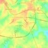 College Heights topographic map, elevation, terrain