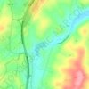 Green Hills Lake Dam topographic map, elevation, terrain