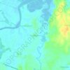 Hinampacan topographic map, elevation, terrain