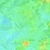 Achterhoek topographic map, elevation, terrain