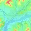 Mondovi topographic map, elevation, terrain