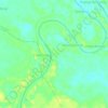 Pembatang topographic map, elevation, terrain