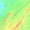 Beawar topographic map, elevation, terrain