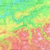 Hagen topographic map, elevation, terrain