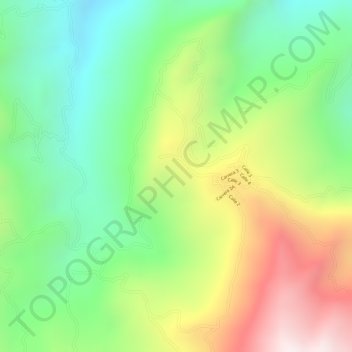 San Lorenzo topographic map, elevation, terrain