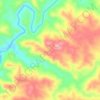 Alto de Dolores topographic map, elevation, terrain