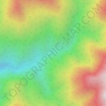 Bulu Palaka topographic map, elevation, terrain