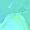 Gibson topographic map, elevation, terrain
