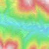 Stabenthein topographic map, elevation, terrain