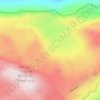Torcal de Antequera topographic map, elevation, terrain