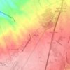 Tanguay topographic map, elevation, terrain