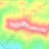 Elerm topographic map, elevation, terrain