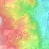 Tourtoule topographic map, elevation, terrain