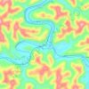 Haddix topographic map, elevation, terrain