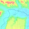 Red Shirt topographic map, elevation, terrain