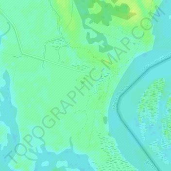 Teremtsi topographic map, elevation, terrain