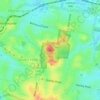 Esquiline Hill topographic map, elevation, terrain