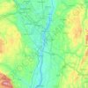 Campbell Island topographic map, elevation, terrain