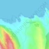 Kilmory topographic map, elevation, terrain